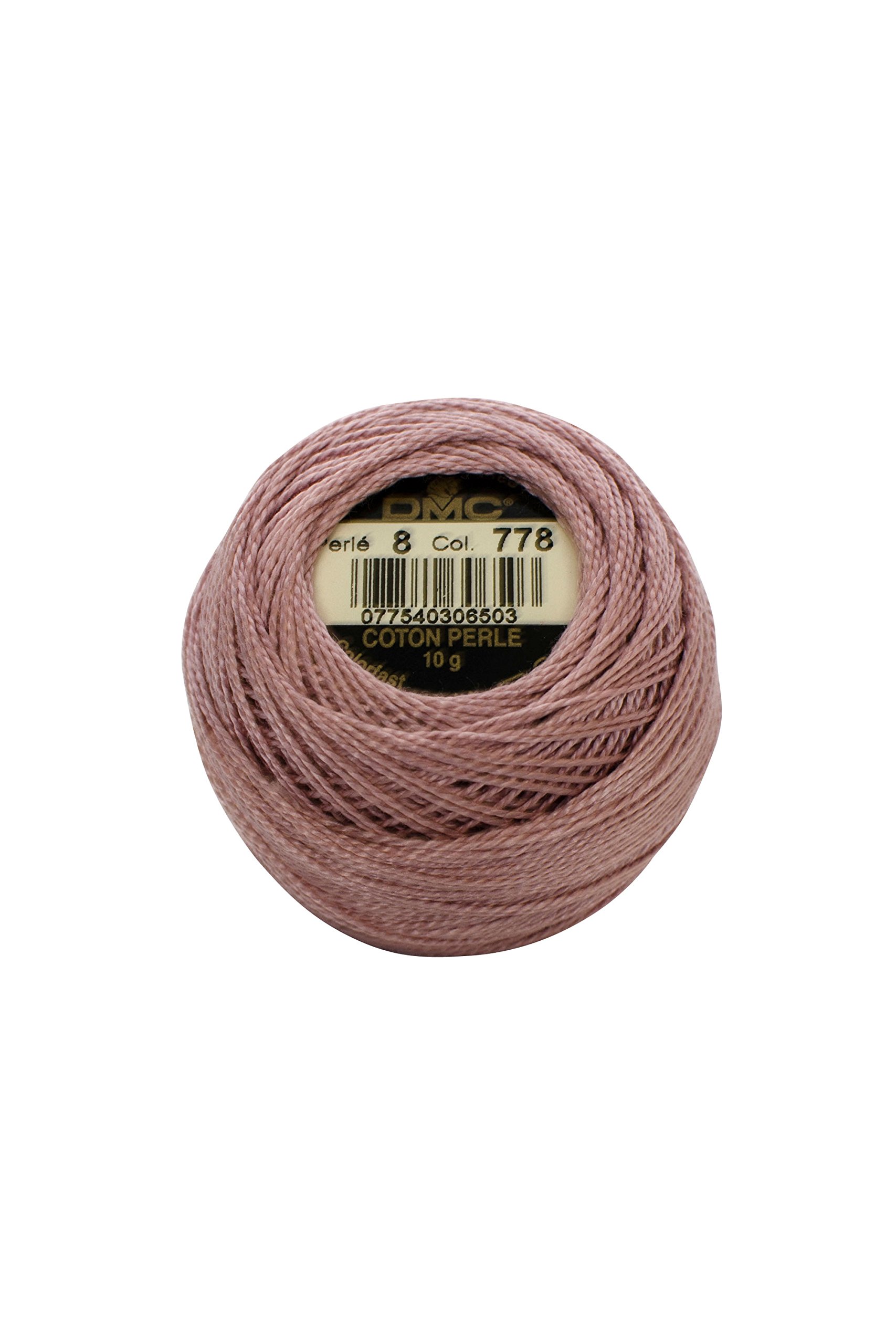 Amazon.co.jp: DMC コットンパール 刺繍糸 8番糸 長さ80m 10玉入 #778